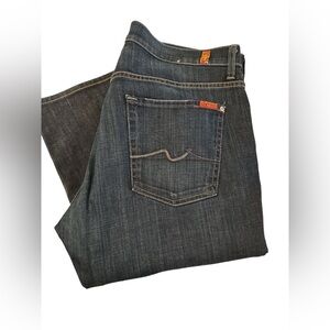 7 For All Mankind Brett Jeans Men’s Size 36x28 NWOT